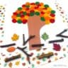 Fall Tree Craft with Pom Poms: Colorful Autumn Activity for Kids