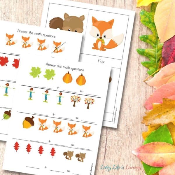 Printable Fall Activities for Preschoolers