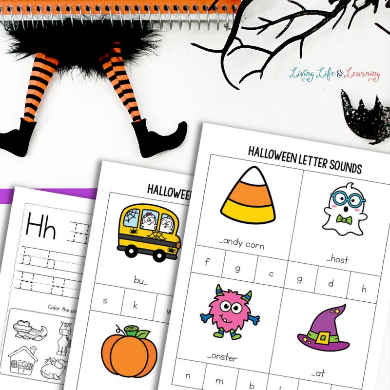 Halloween Worksheets for Kindergarten