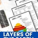 Layers of the Earth Worksheets