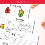 Fall Worksheets for Kindergarten