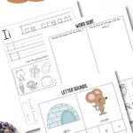 Ice Cream Worksheets for Kindergarten
