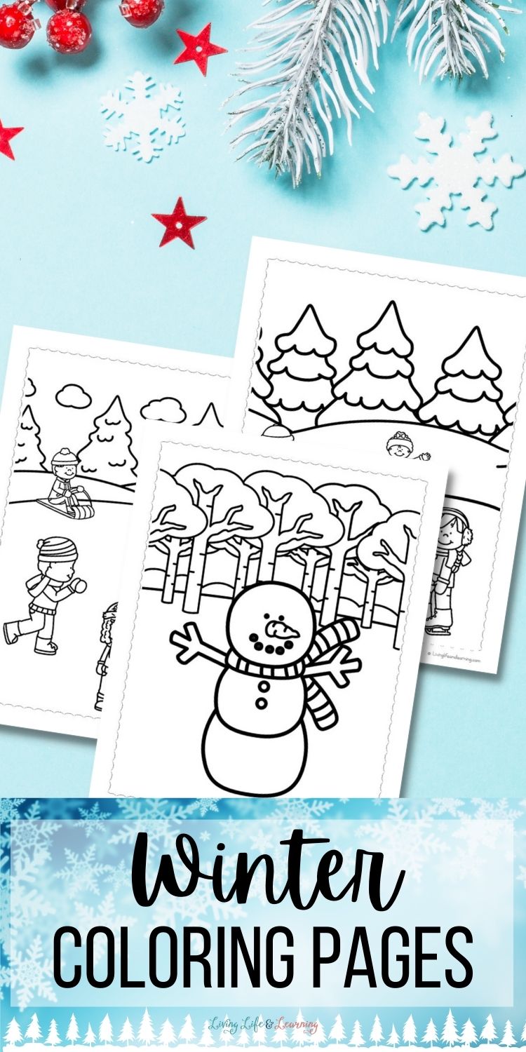 Printable Winter Coloring Pages