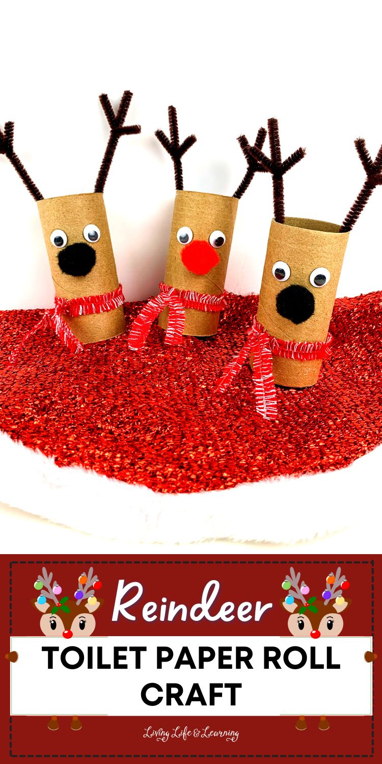 Reindeer Toilet Paper Roll Craft