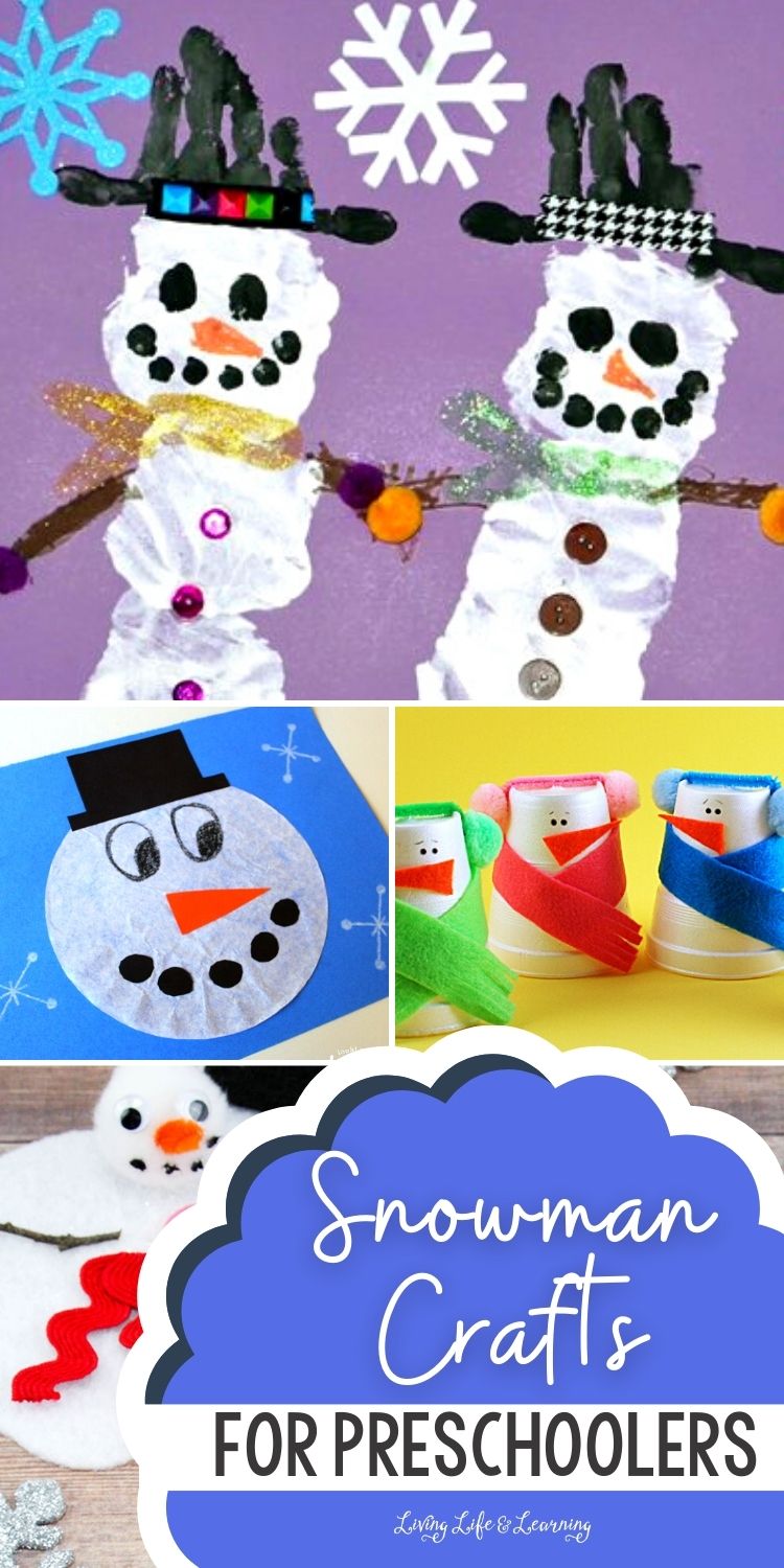 Snowman Crafts for Preschoolers