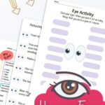 Human Eye Worksheets for Kids