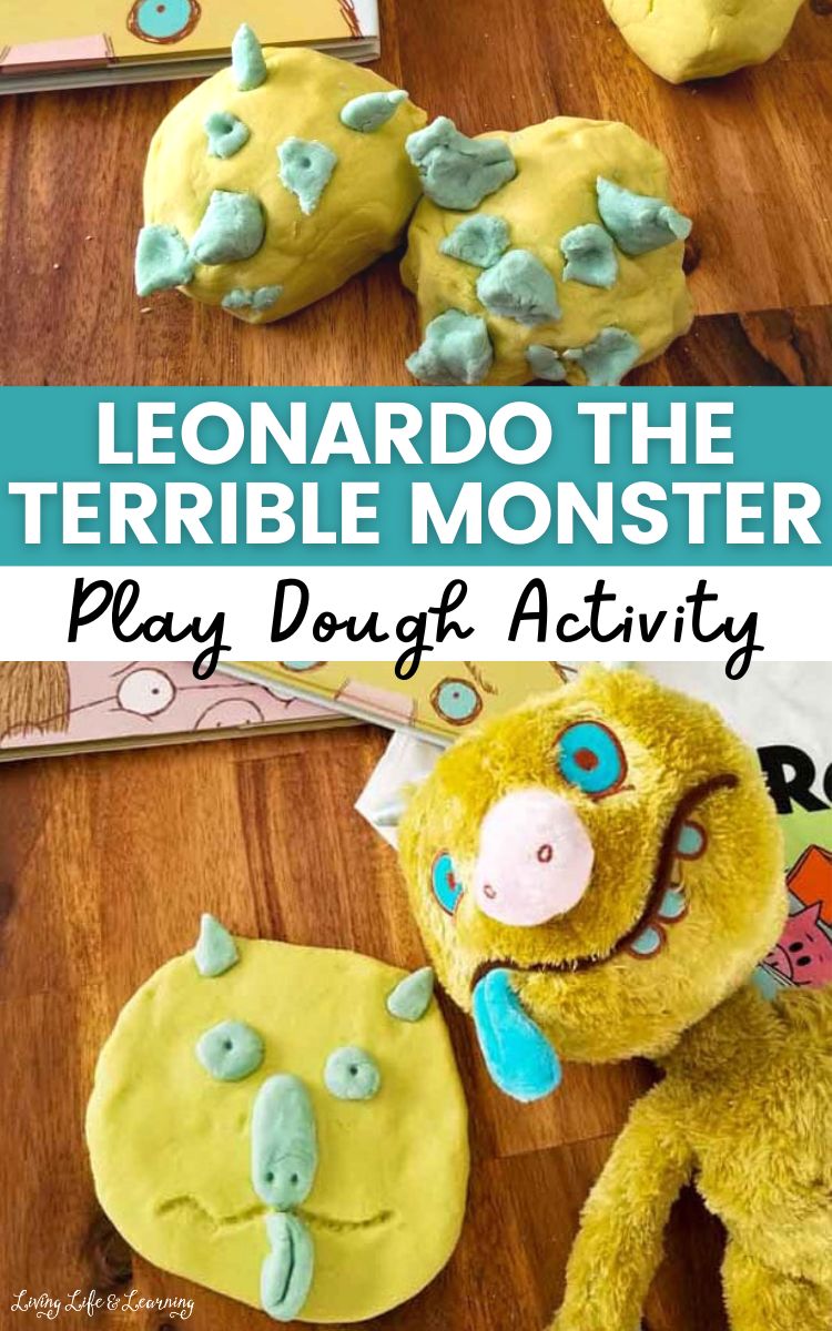 Leonardo the Terrible Monster Play Dough Activity