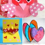 Valentine Activities for Kindergarten: 5 panels of different Valentine's Day activities