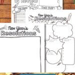 New Year Worksheets for 2024
