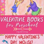 There are two Valentine Books for Preschool in the image. Llama Llama i love you (Top) and Happy Valentine's Day, Mouse! (Bottom)