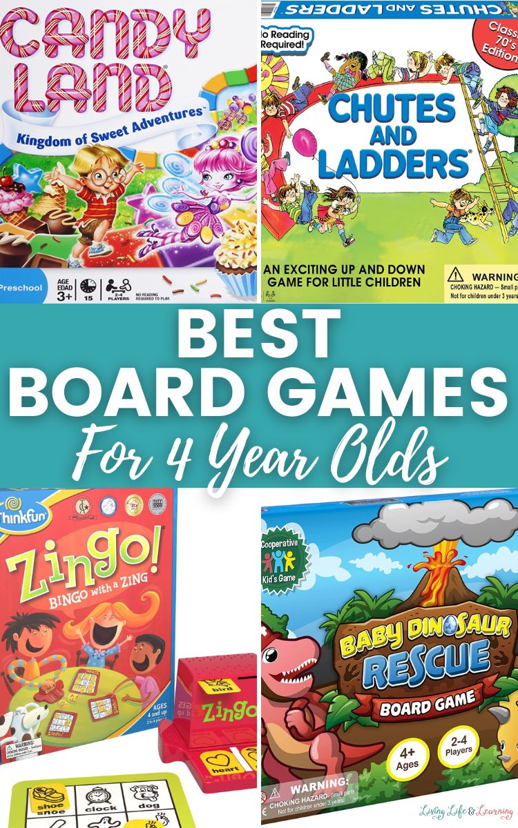 Best Board Games For 4 Year Olds