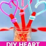 DIY Heart Bubble Wands