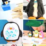A collage of Penguin Stem Activities