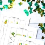 St. Patrick's Day Tracing Worksheets