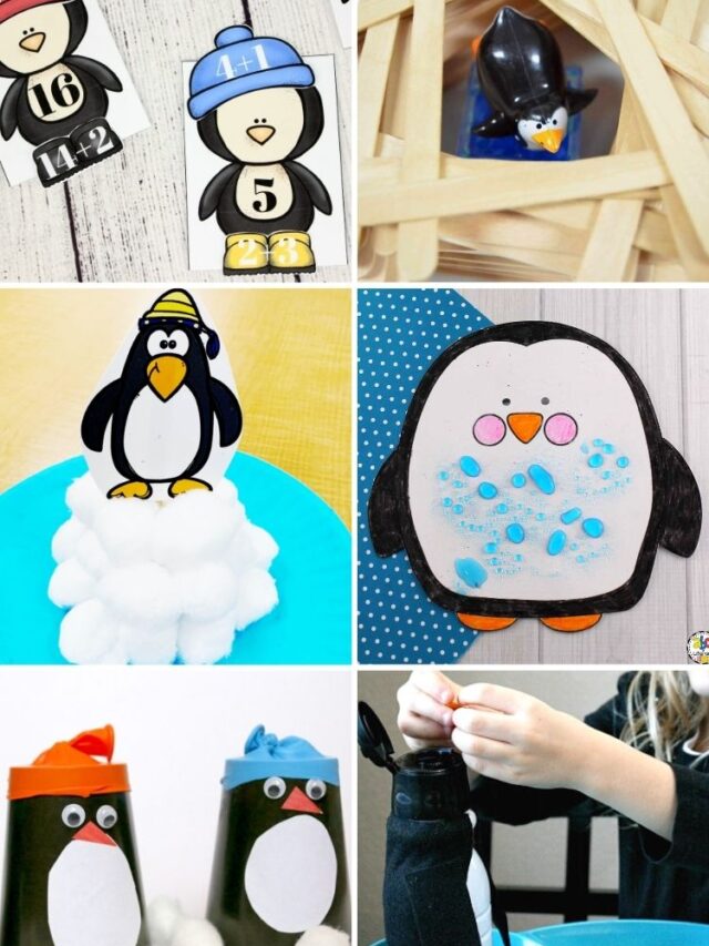 Penguin STEM Activities Story