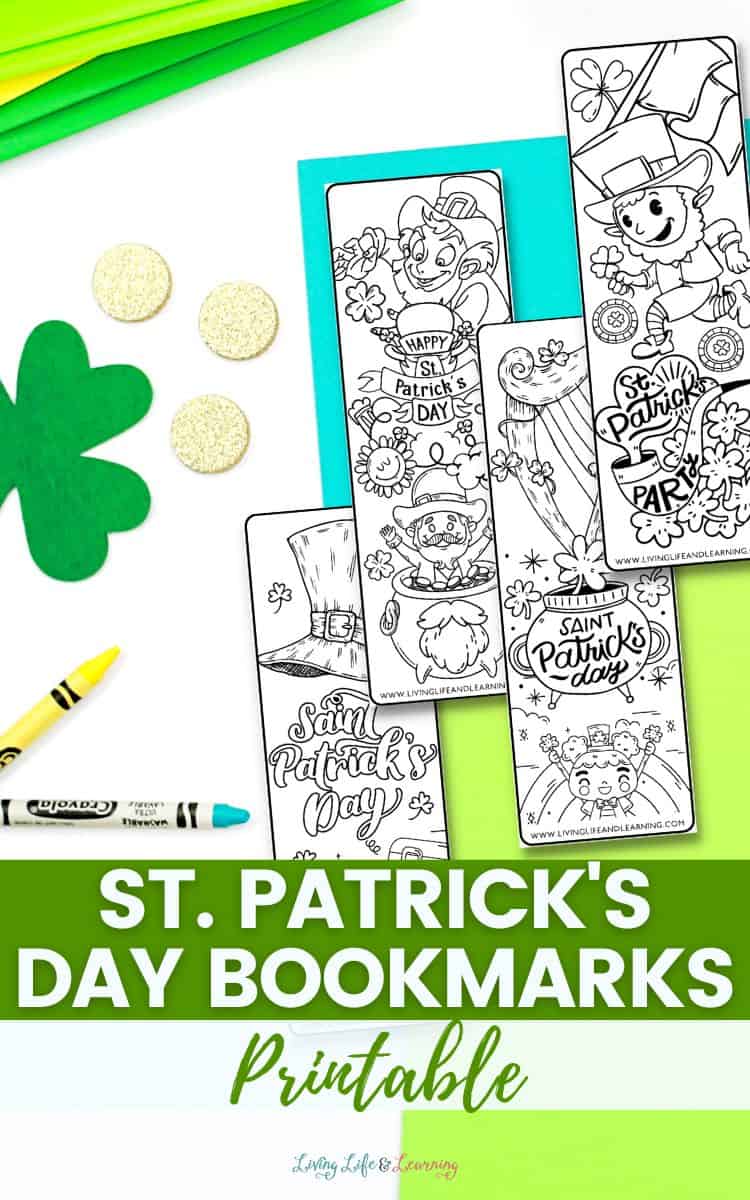 St. Patrick's Day Bookmarks Printable