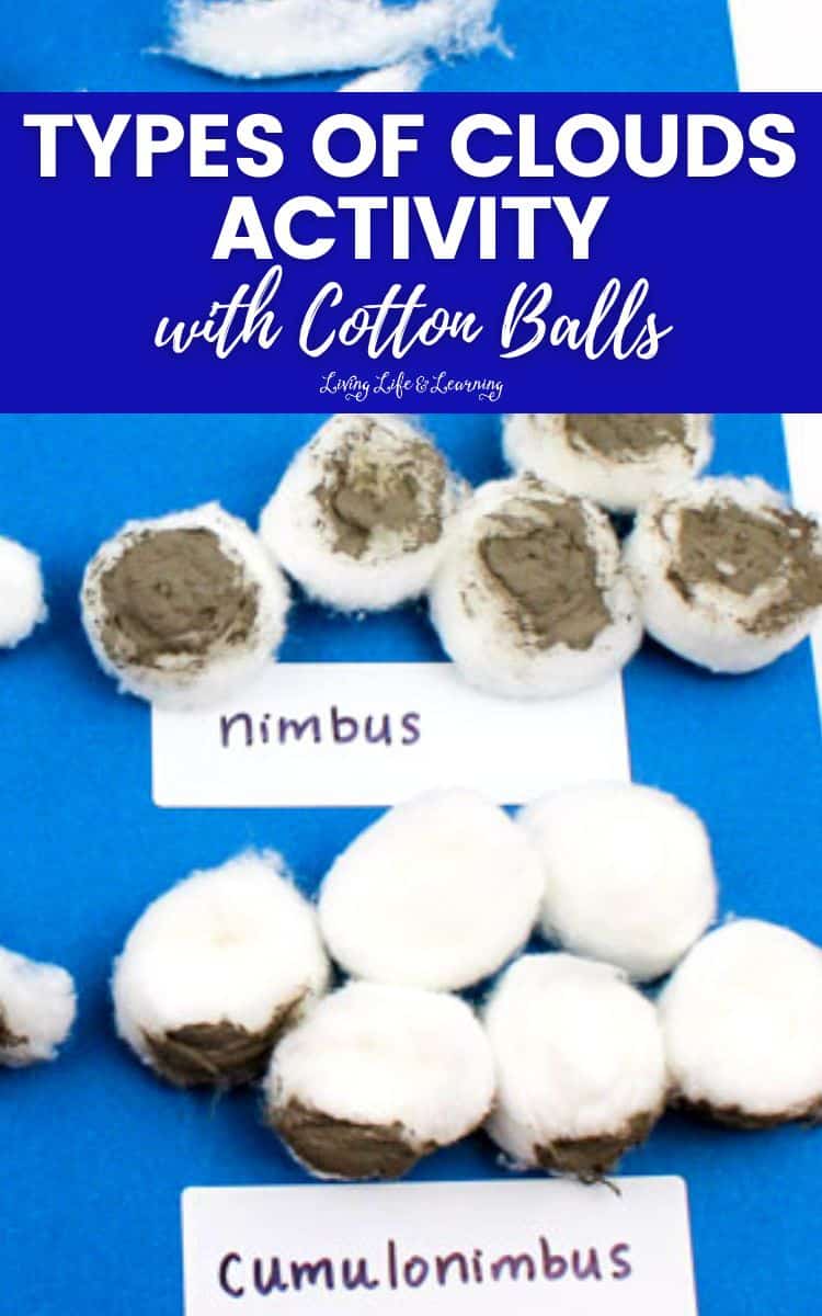 Types of Clouds Activity with Cotton Balls