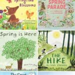 A collage of Spring Picture Books.