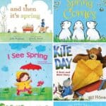 A collage of Spring Picture Books.