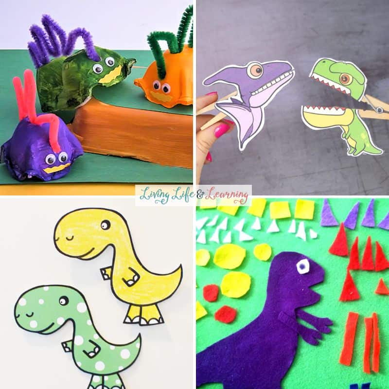 Images of dinosaur crafts for preschoolers