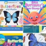 A collage of Butterfly Books for Kindergarten