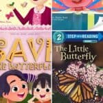 A collage of Butterfly Books for Kindergarten