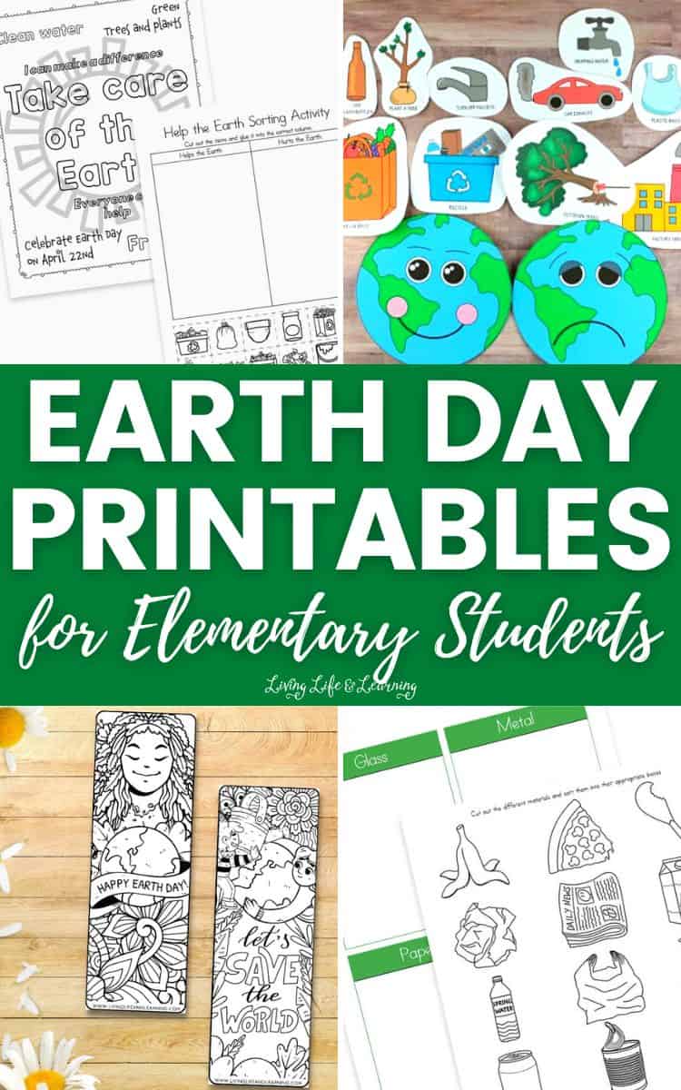 Earth Day Printables for Elementary Students