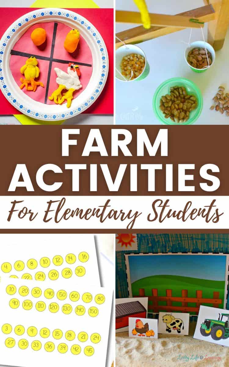 Images of Farm Activities for Elementary Students