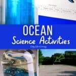 A collage about Ocean Science Activities