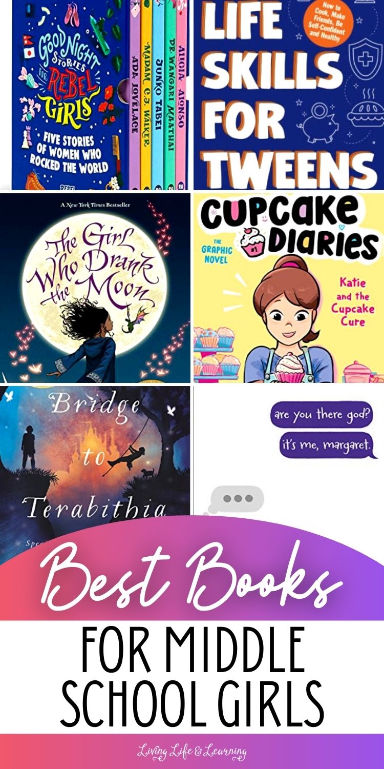 Best Books for Middle School Girls