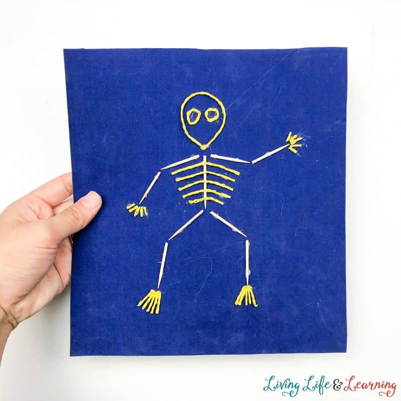 Skeleton Bones Craft