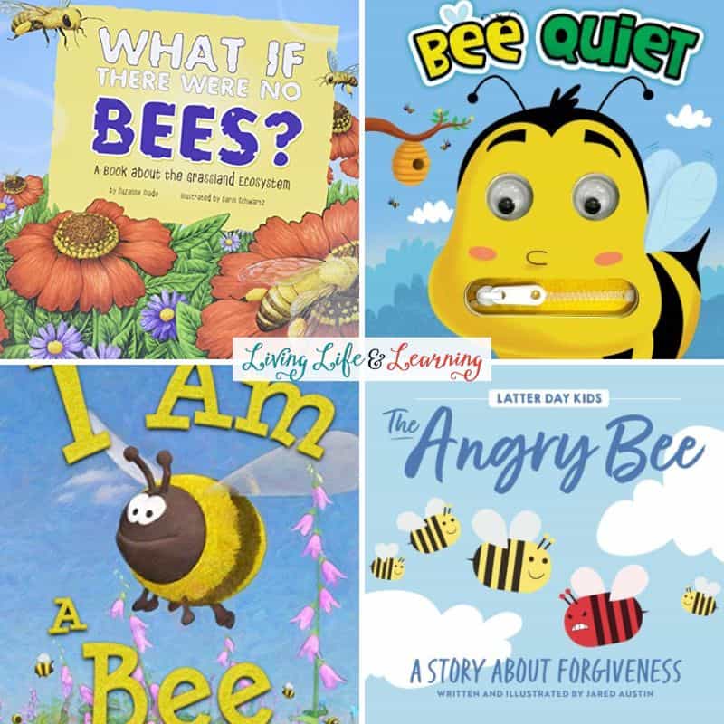 A collage of Best Books About Bees