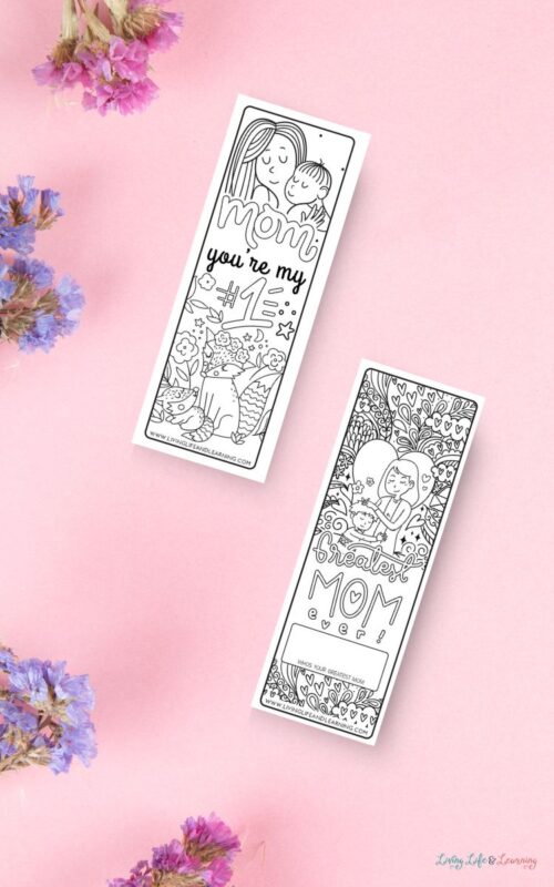 Mother's Day Printable Bookmarks