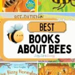 A collage of the Best Books About Bees
