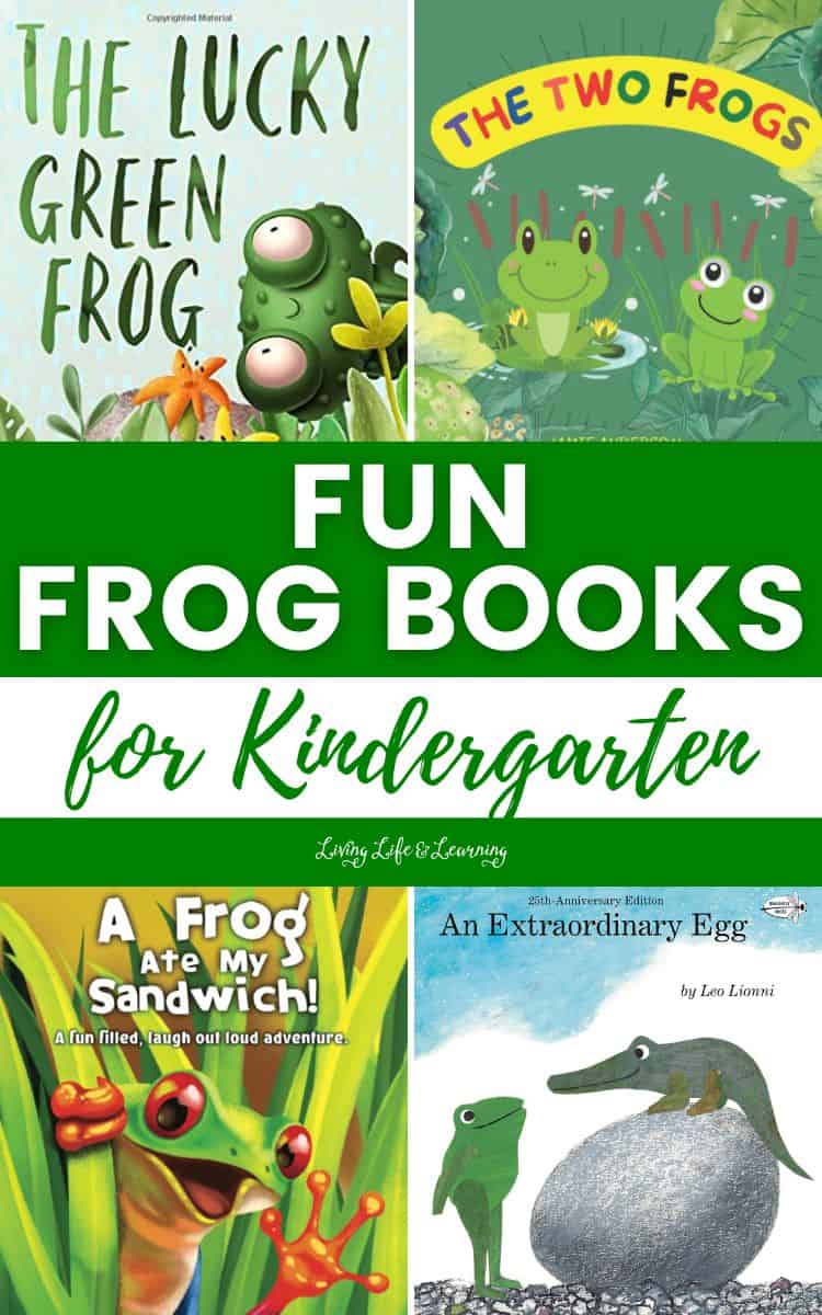 Images of fun frog books for kindergarten