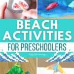 Images of beach activities for preschoolers