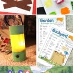 A collage of Camping Activities for Preschoolers
