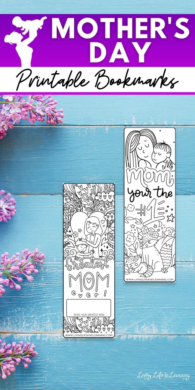 Mother's Day Printable Bookmarks