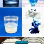 A collage of Water Cycle Science Experiments