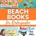 A collage of Beach Books for Kindergarten