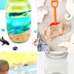 A collage of Beach Science Experiments