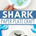 Shark Paper Plate Craft