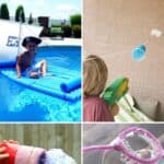 A collage of Summer Fun Activities for Elementary Students