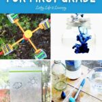 collage of Weather Activities for First Grade