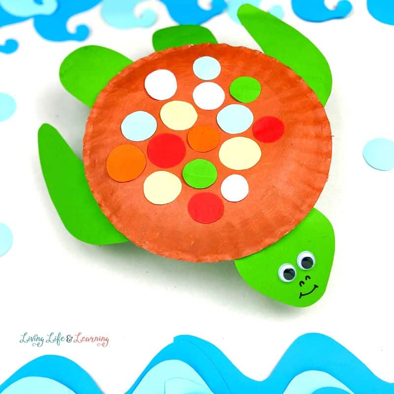 Sea Turtle Paper Plate Craft