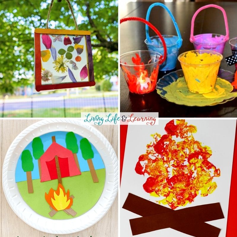 Camping Themed Crafts for Kids