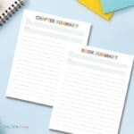 Elementary Student Planner Printable