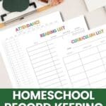 Homeschool Record Keeping Printables