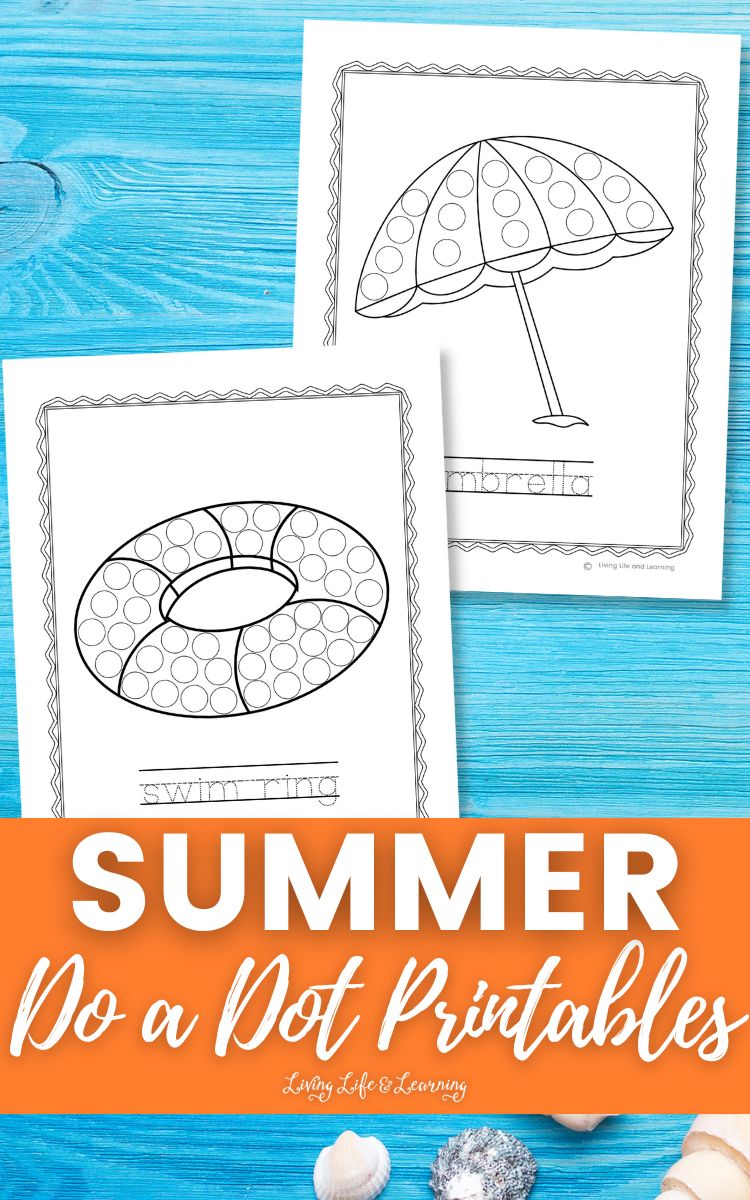 Summer Do a Dot Printables