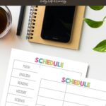Printable Homeschool Schedule